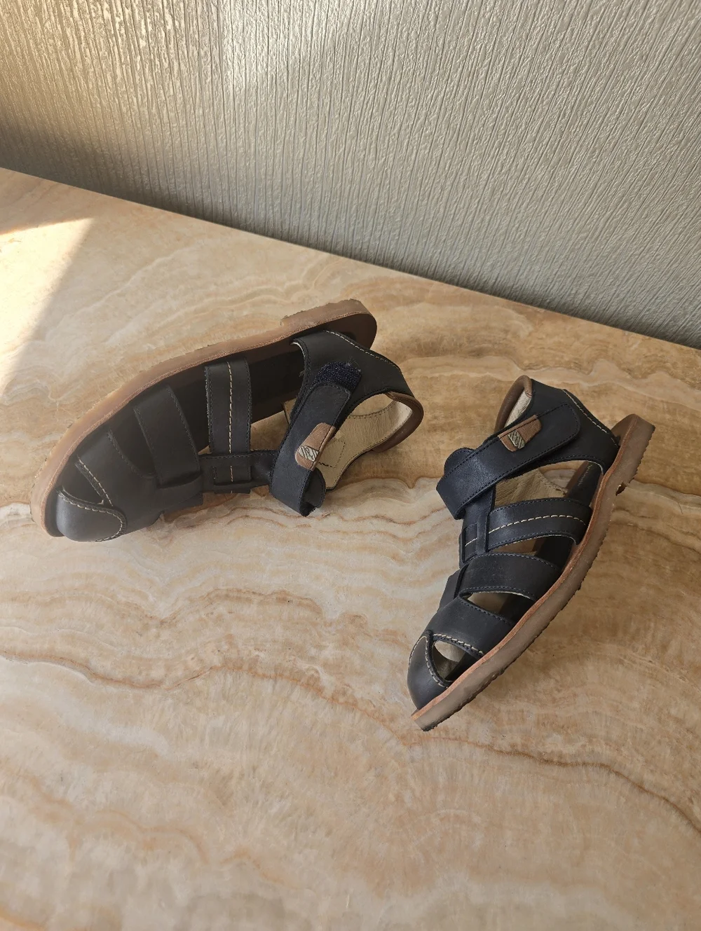 Jacadi Leather Sandals Boys